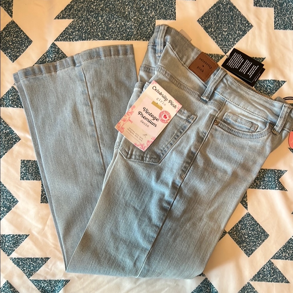 Girls Celebrity Pink Light Blue jeans